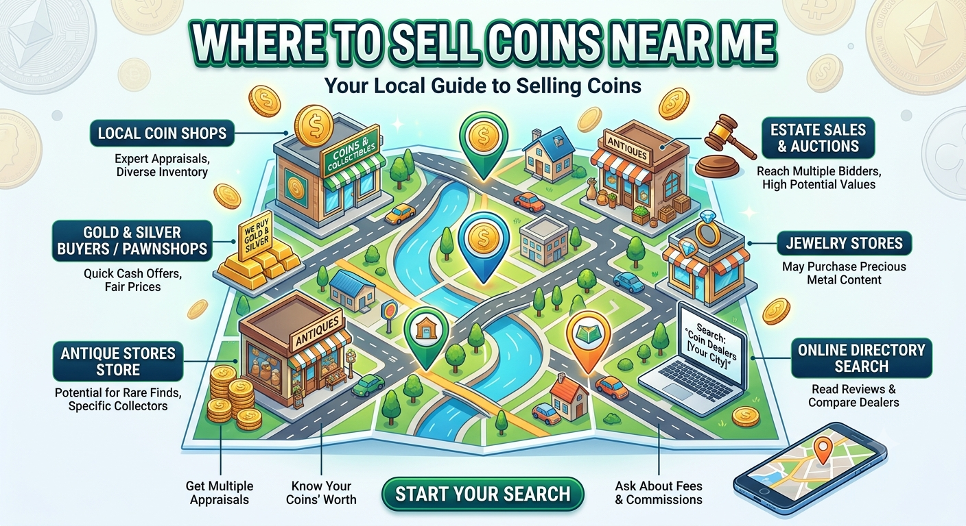Where to Sell Coins Near Me: The Complete Guide to Finding Trusted Buyers and Getting the Best Price