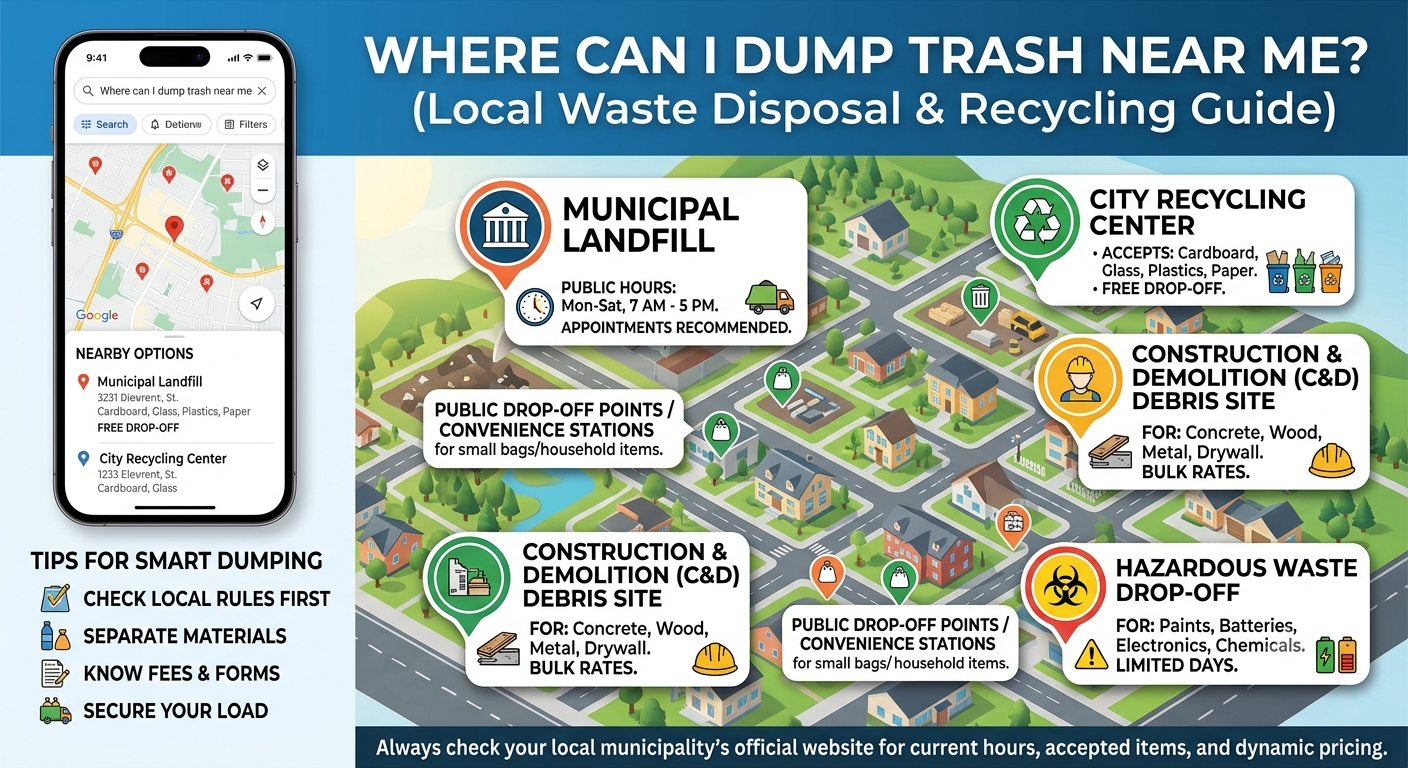 where can i dump trash near me