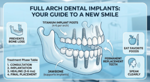 Full Arch Dental Implants: Your Guide to a New Smile